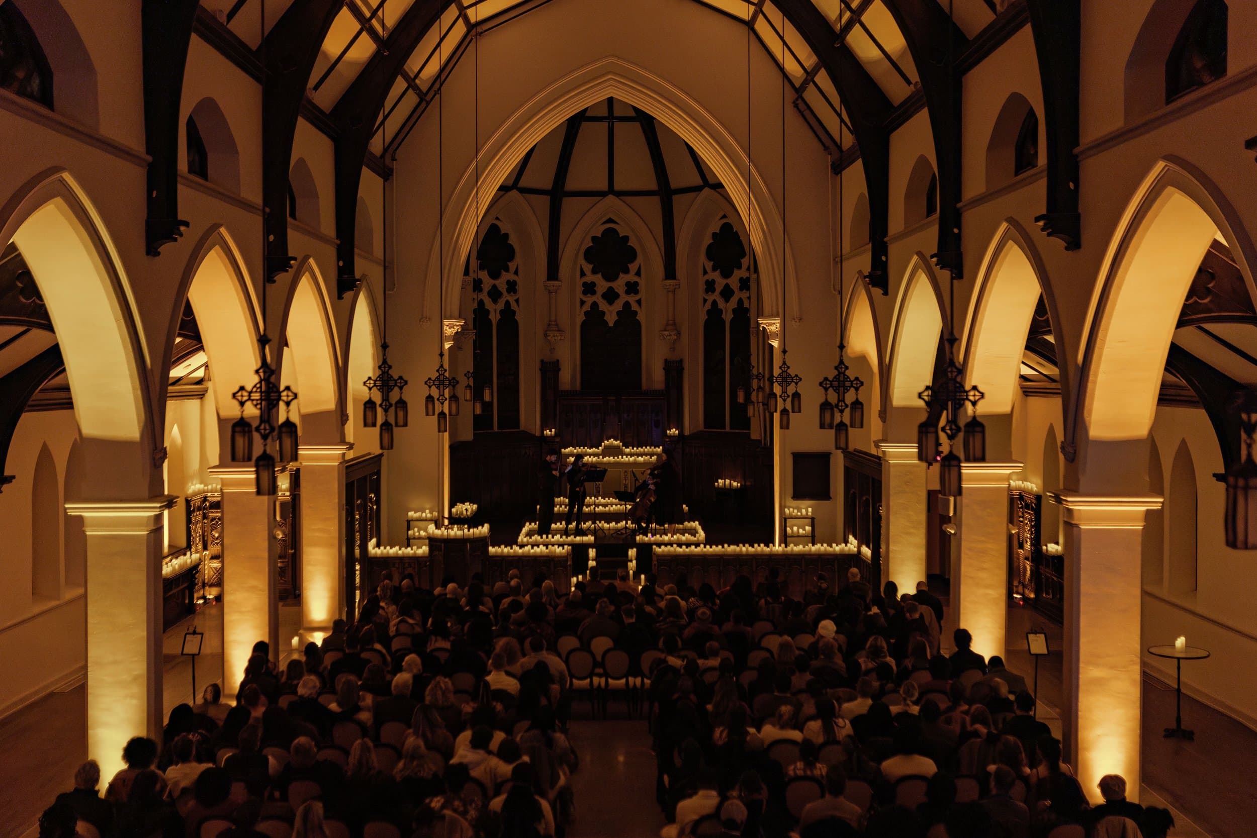 Candelight koncert v kostele ST. JAMES 1868, Milwaukee, Wisconsin