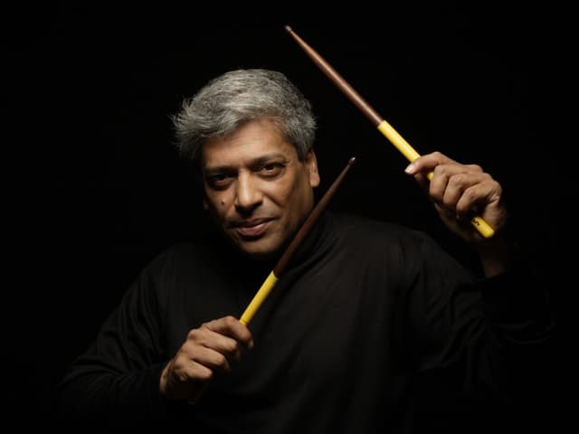 Trilok Gurtu solo drums & percussion