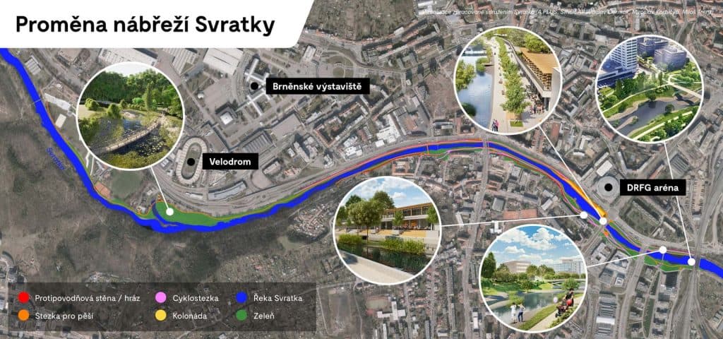 Plán protipovodňových opatření na Poříčí.