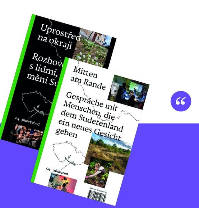 Uprostřed na okraji: křest knihy s diskuzí Rozhovory s lidmi, kteří mění Sudety