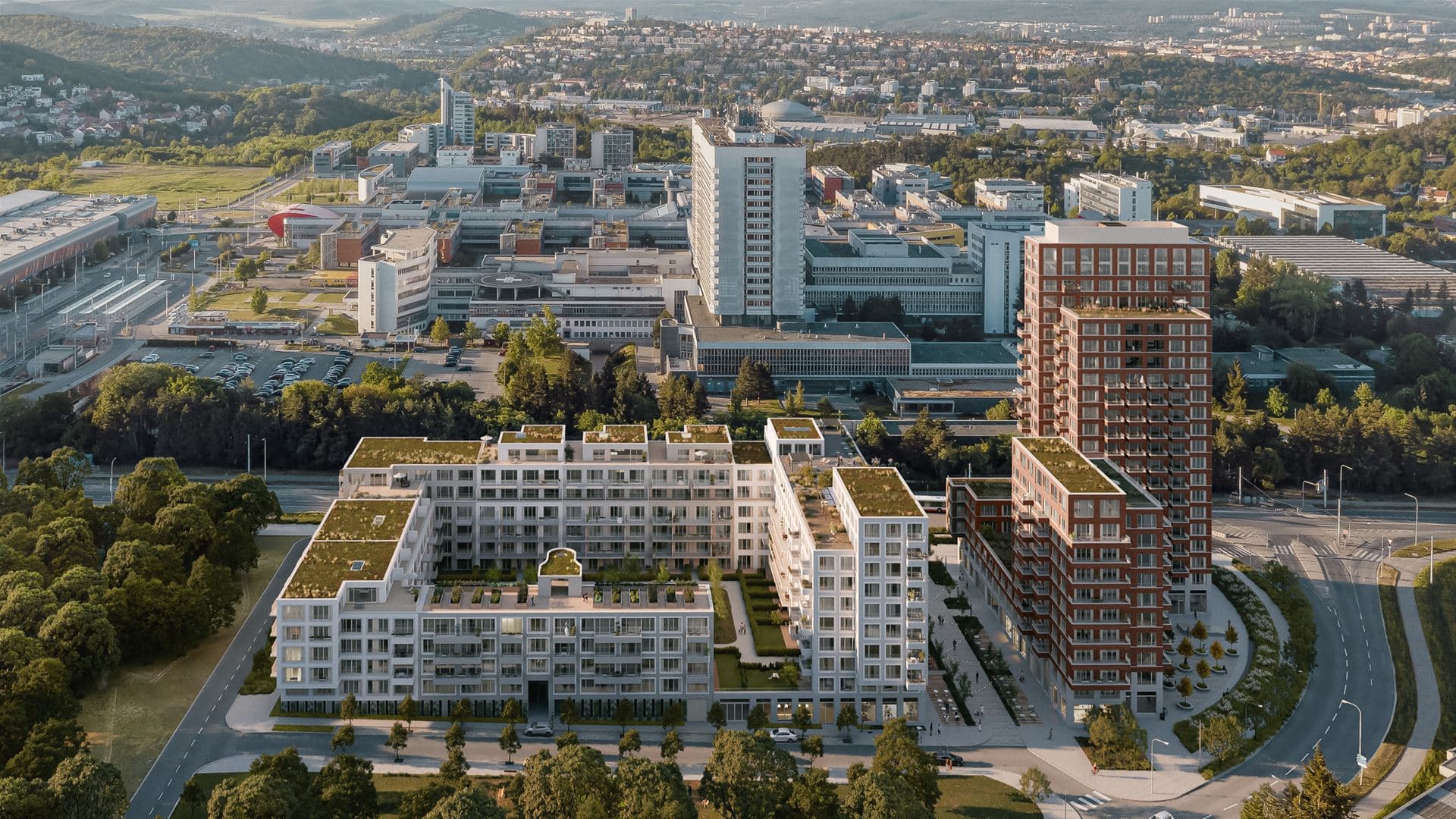 Vizualizace Brixx Brno.