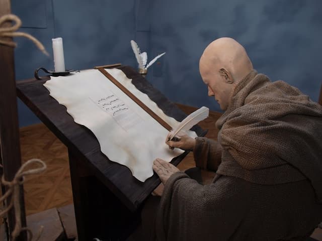Středověké skriptorium a historie rajhradského kláštera