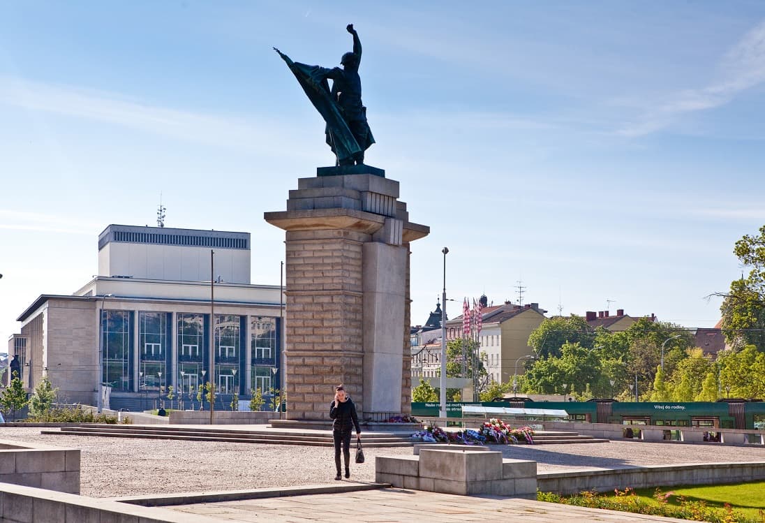 Socha Rudoarmějce