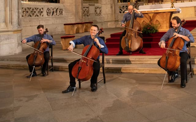 Benefiční koncert Prague Cello Quartet