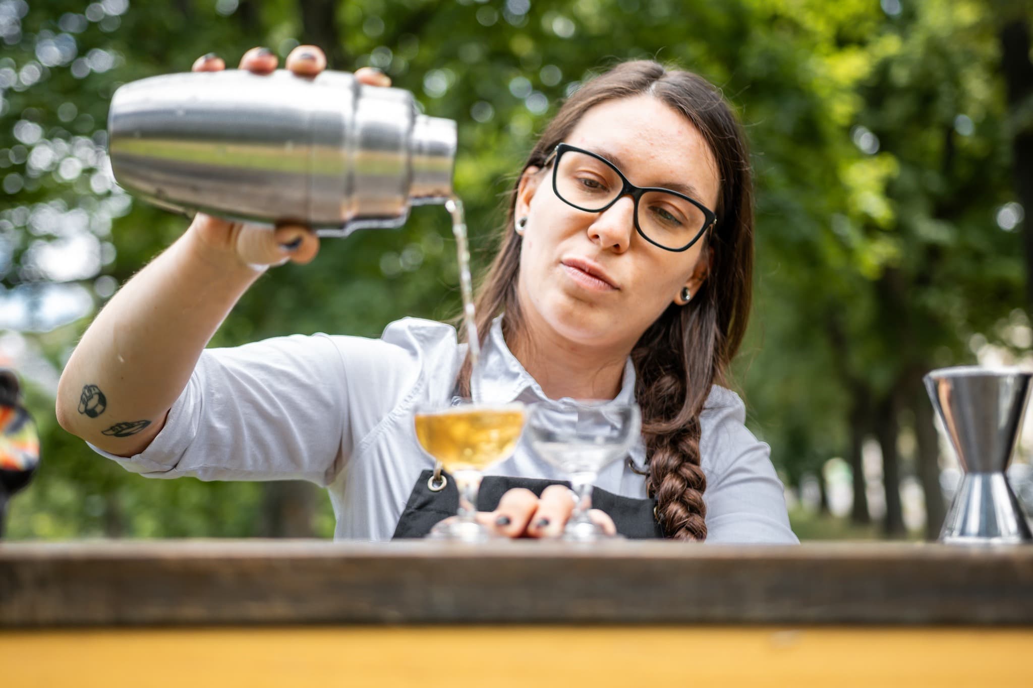 Dominika Hrubá z Tekutého cateringu