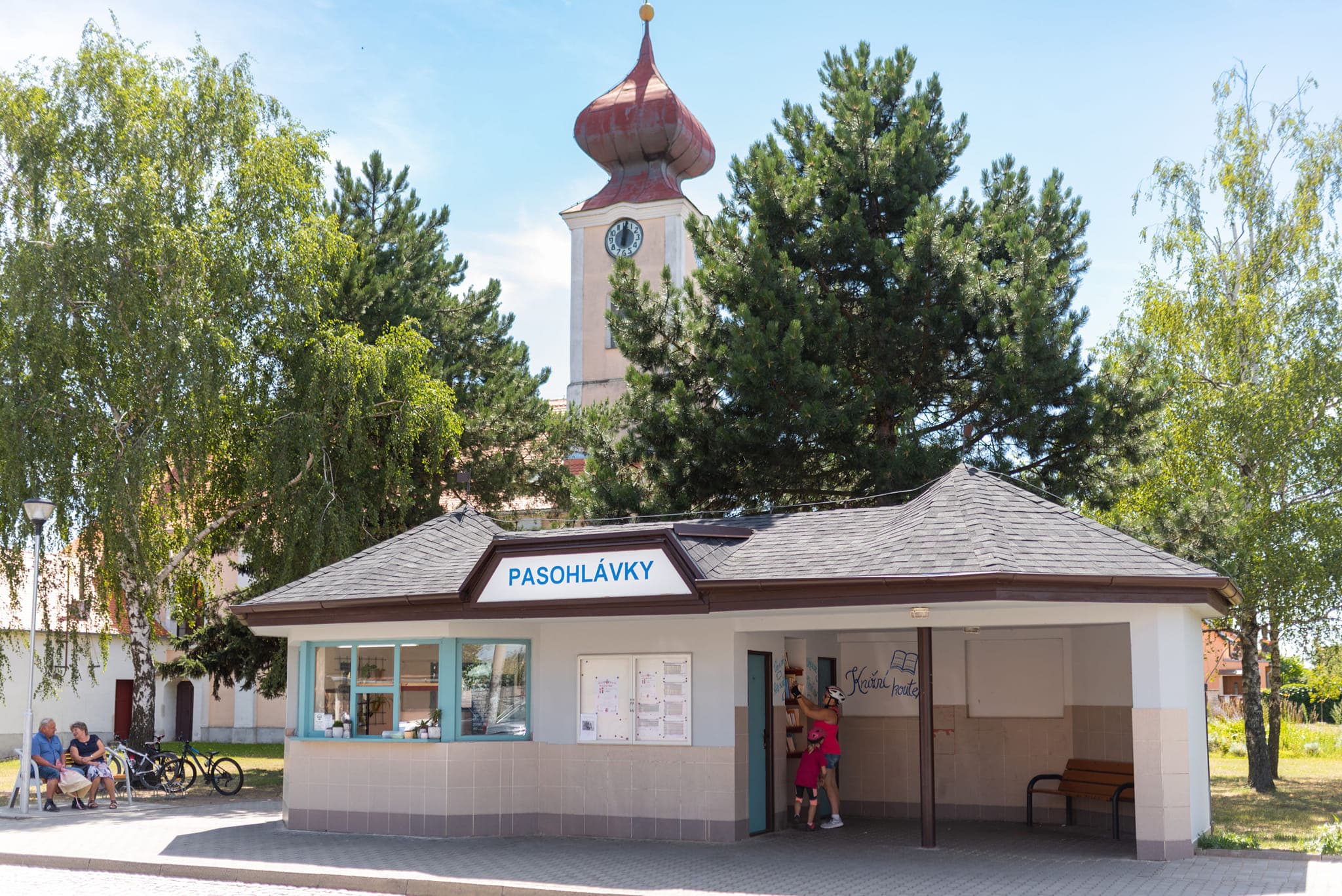 Café Zastávka v Pasohlávkách.