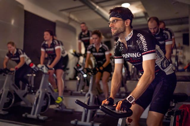 Lekce spinningu ve Spinning & Fitness