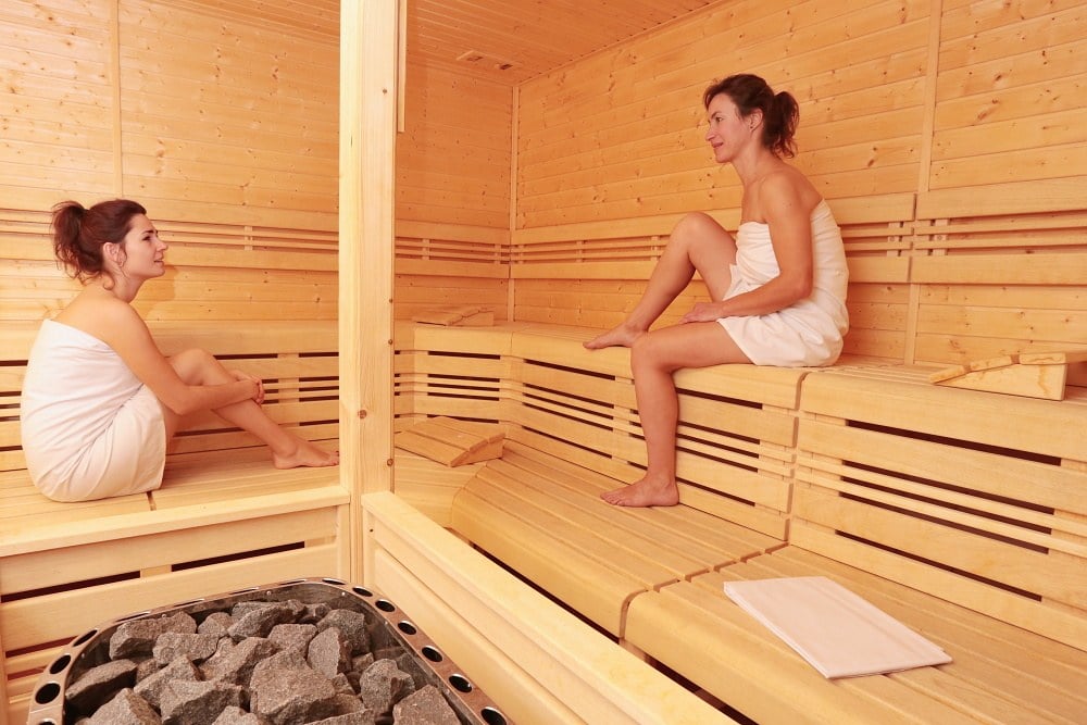 Finská sauna Lázně Rašínova