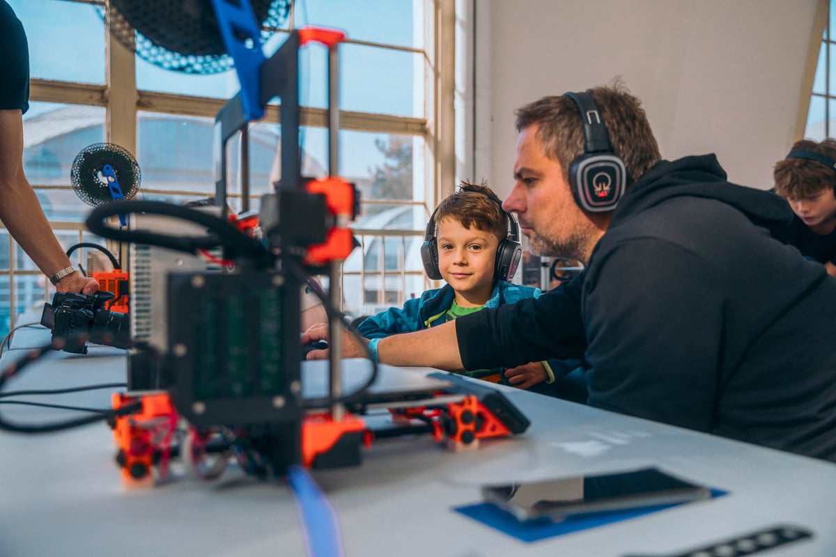 Během Brno Creative Days si vyzkoušíte např. práci s 3D tiskárnou.