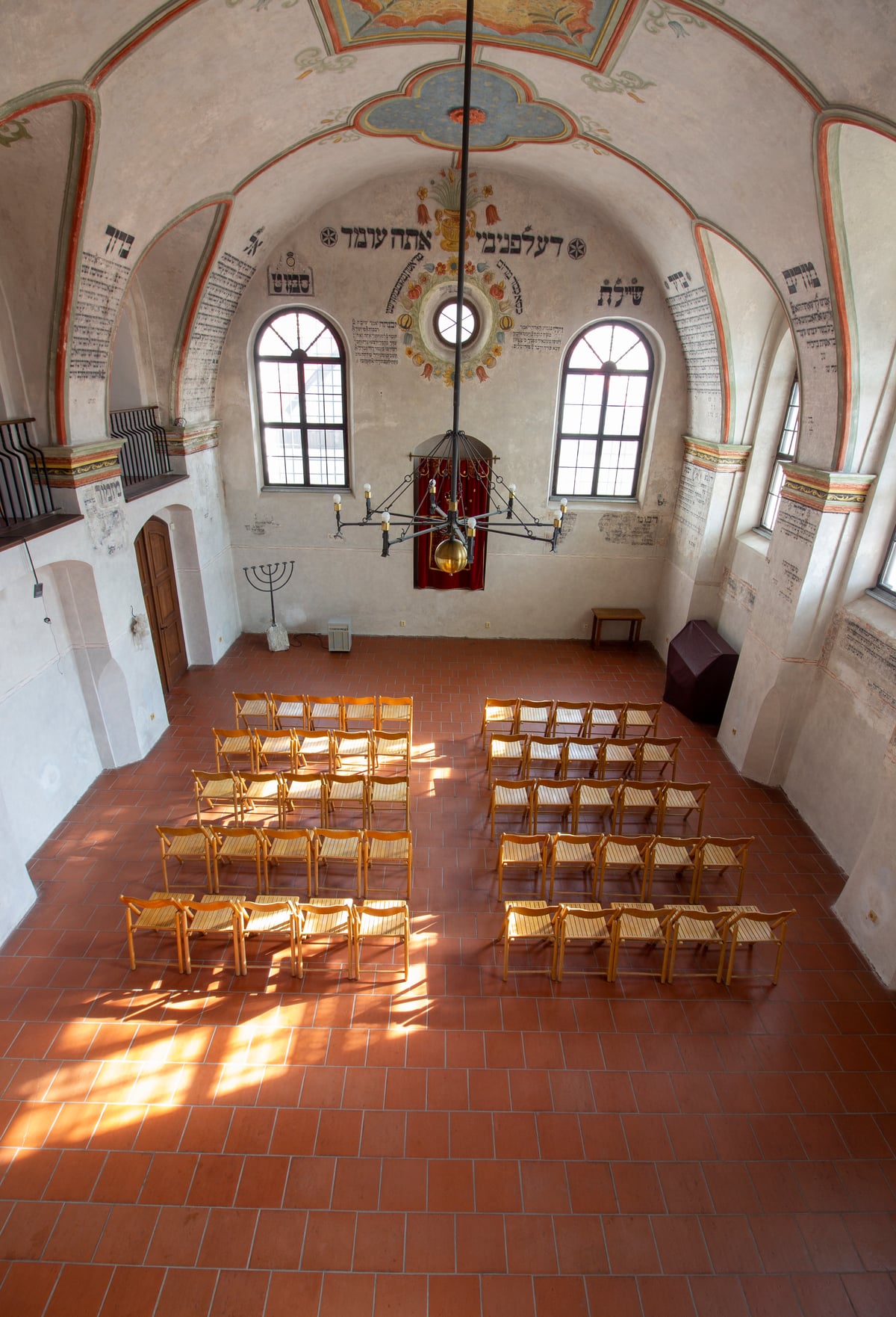 Zadní synagoga v židovské čtvrti v Třebíči