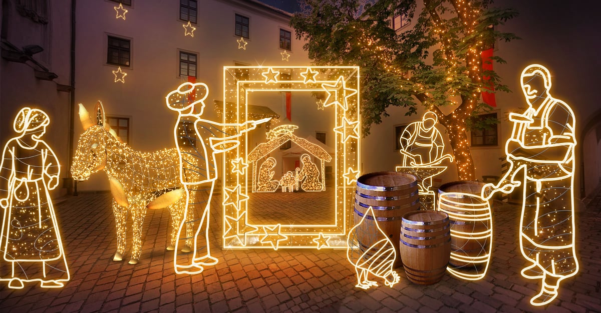 Světelný park na Špilberku nabídne fascinující podívanou pro malé i velké.