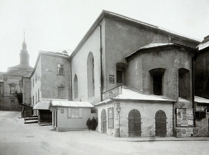 Královská kaple v roce 1904