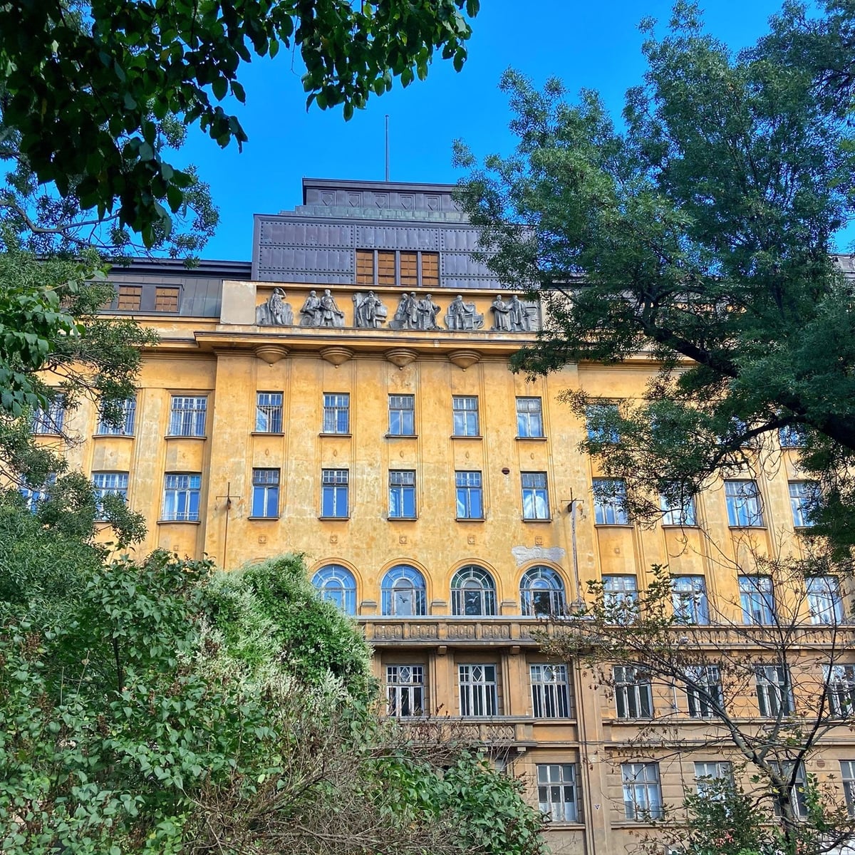 Franz Kafka Špitál dnes