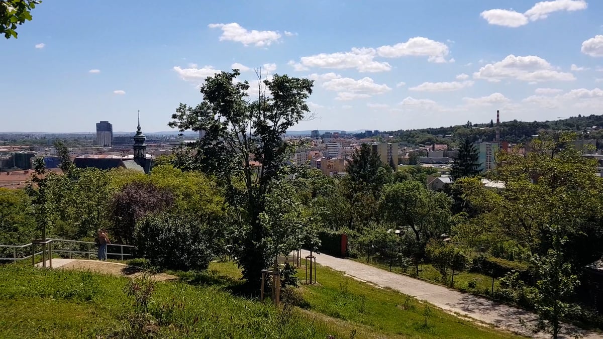 park na Žlutém kopci