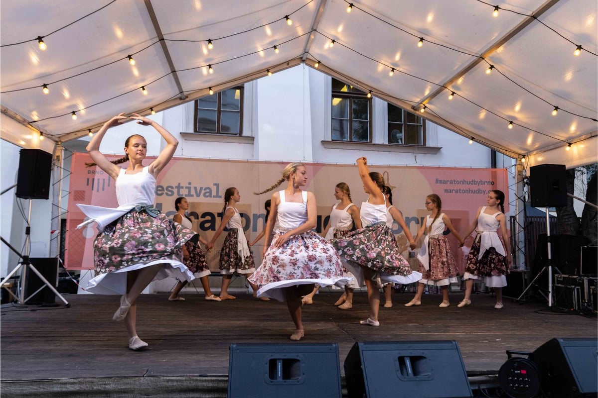 Festival Maraton hudby Brno je také festivalem tance