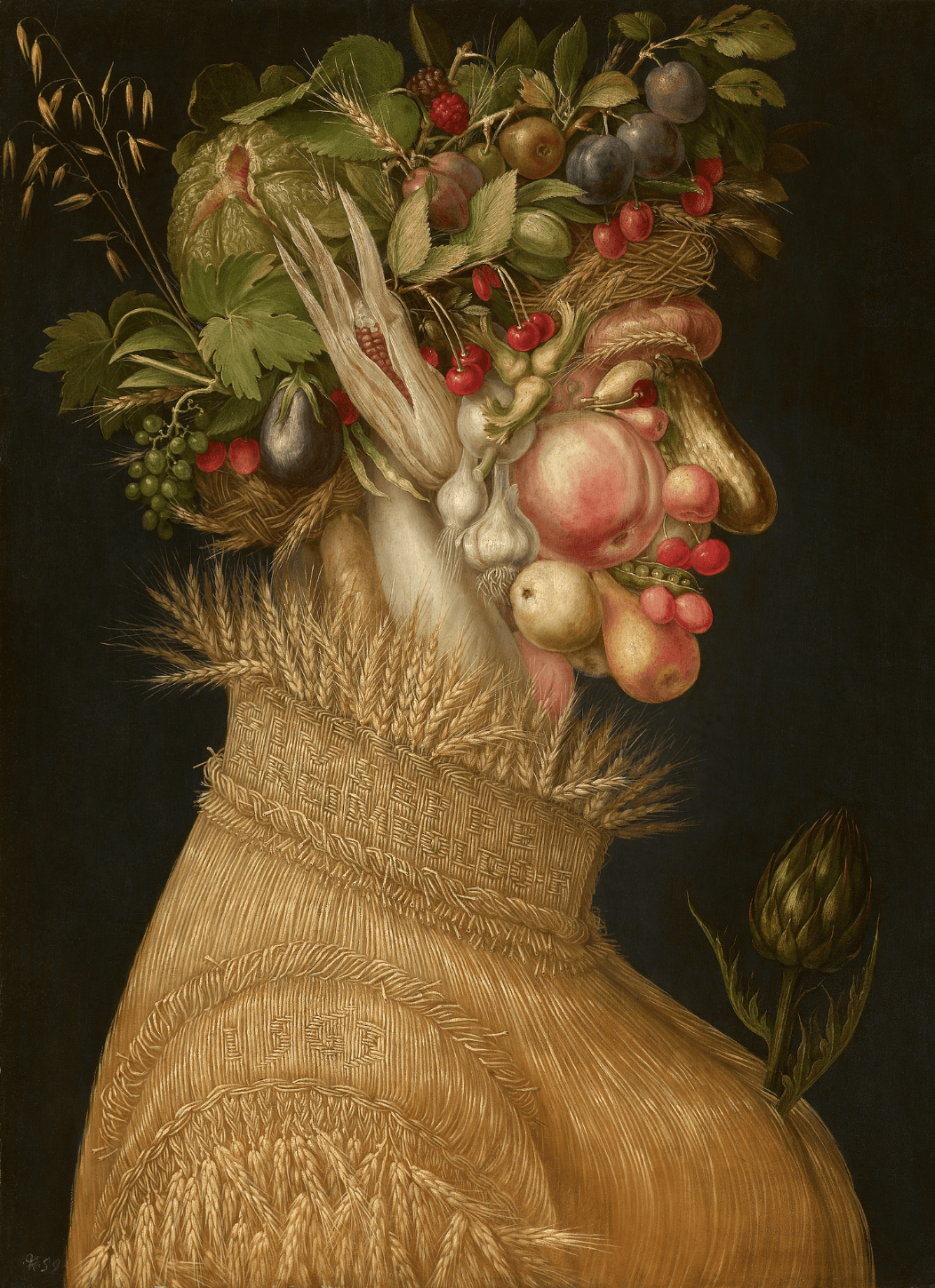 Giuseppe Arcimboldo, Léto, 1563