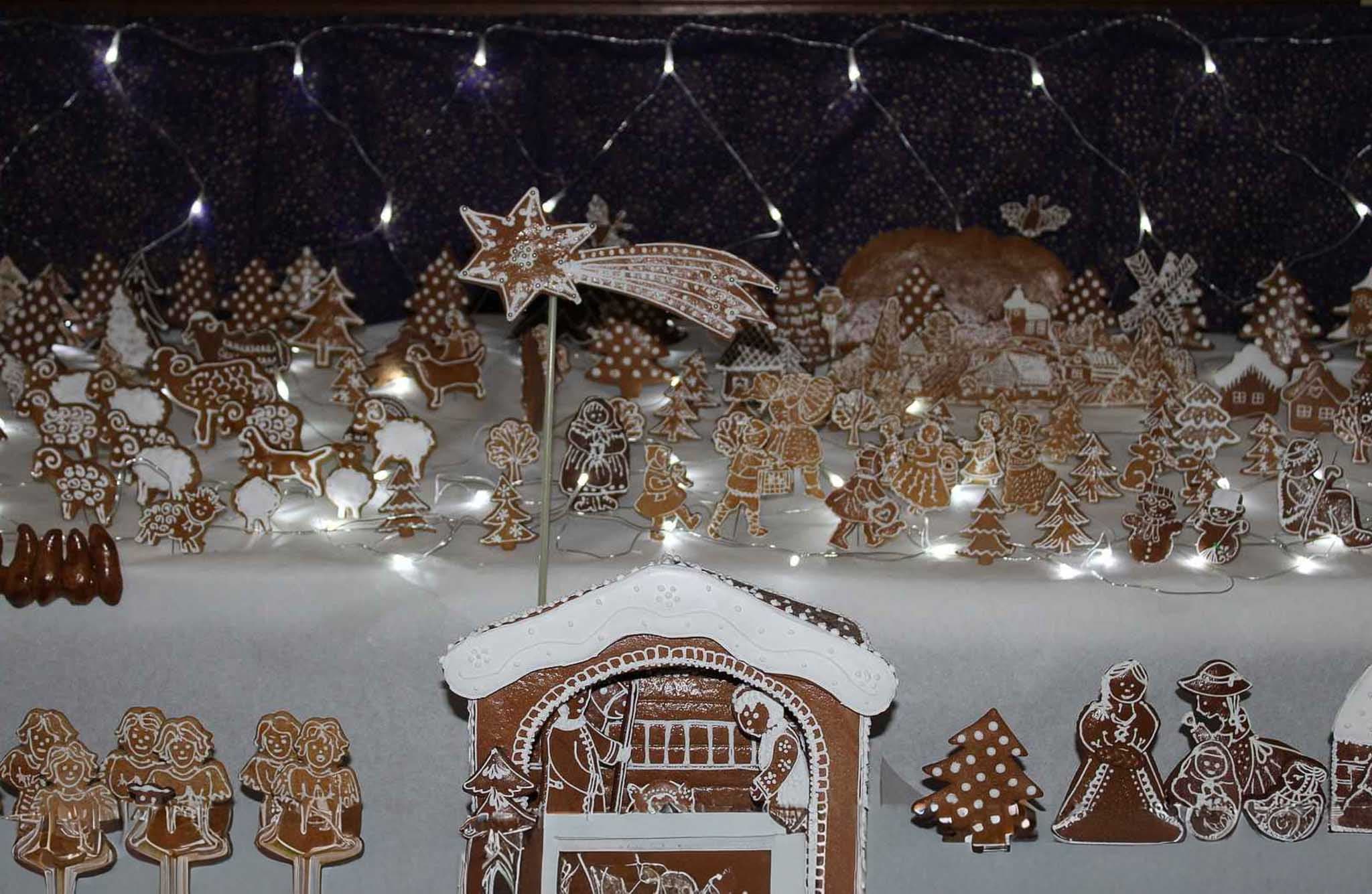 K tradicím zde patří v Židenicích i perníkový betlém.