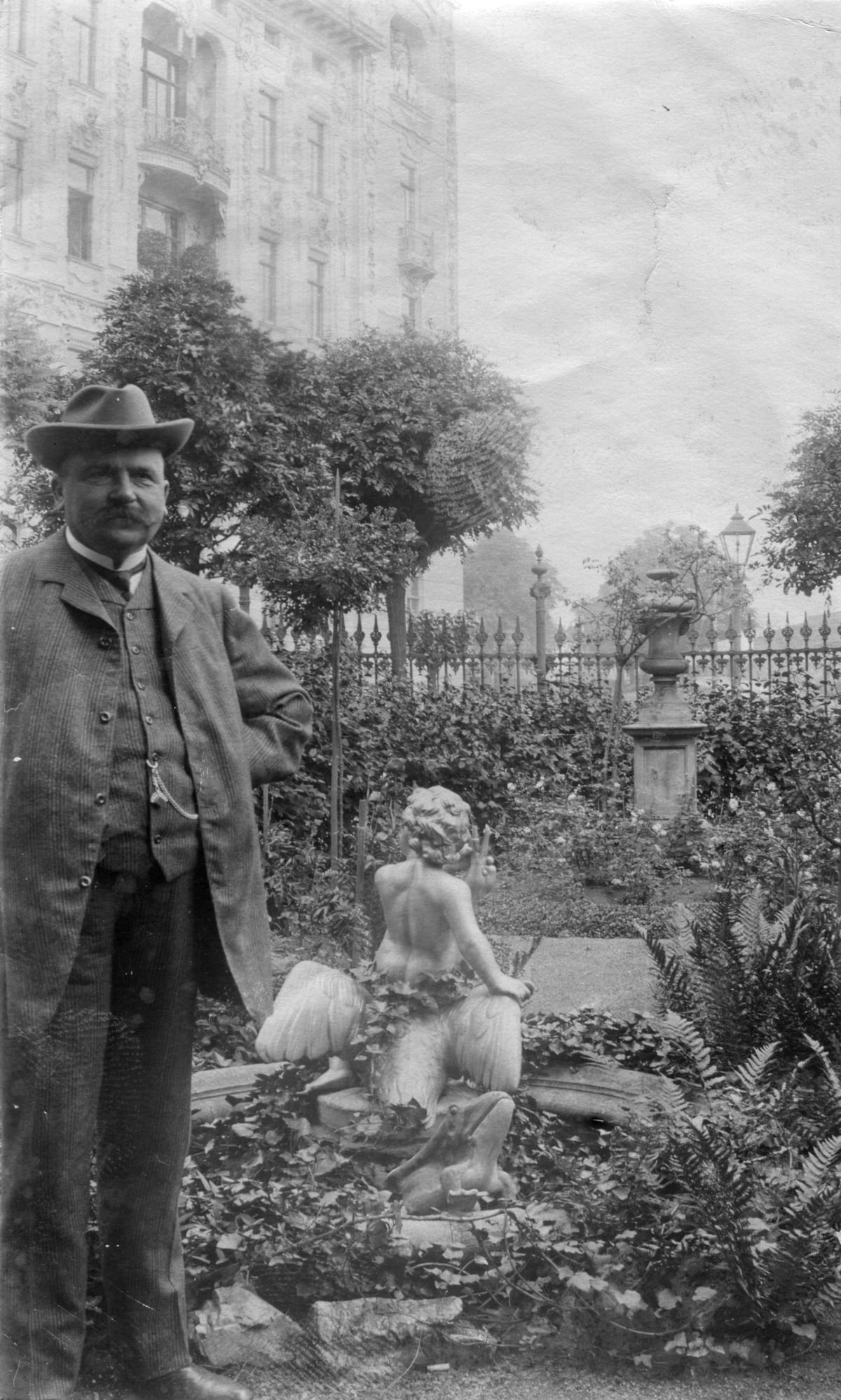 Franz Pawlu na dnešním Konečného náměstí